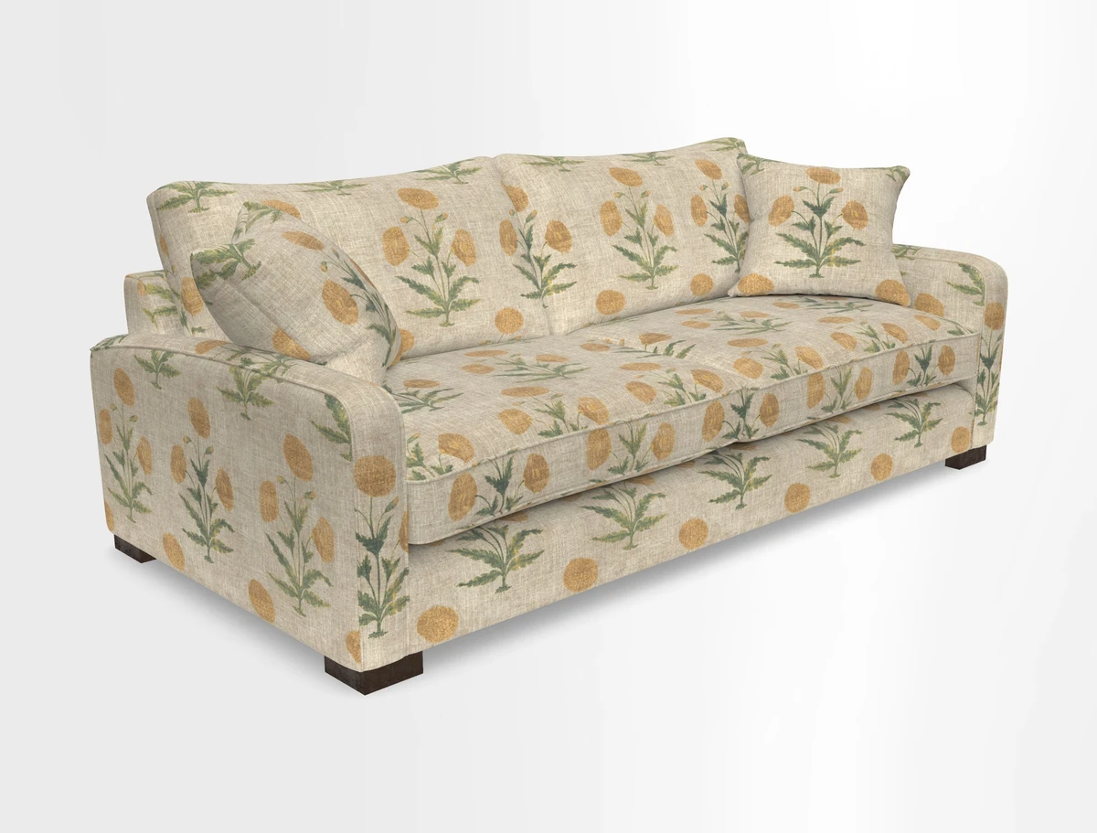 Brook Green 3 seater sofa in Warwick Boucle Andes