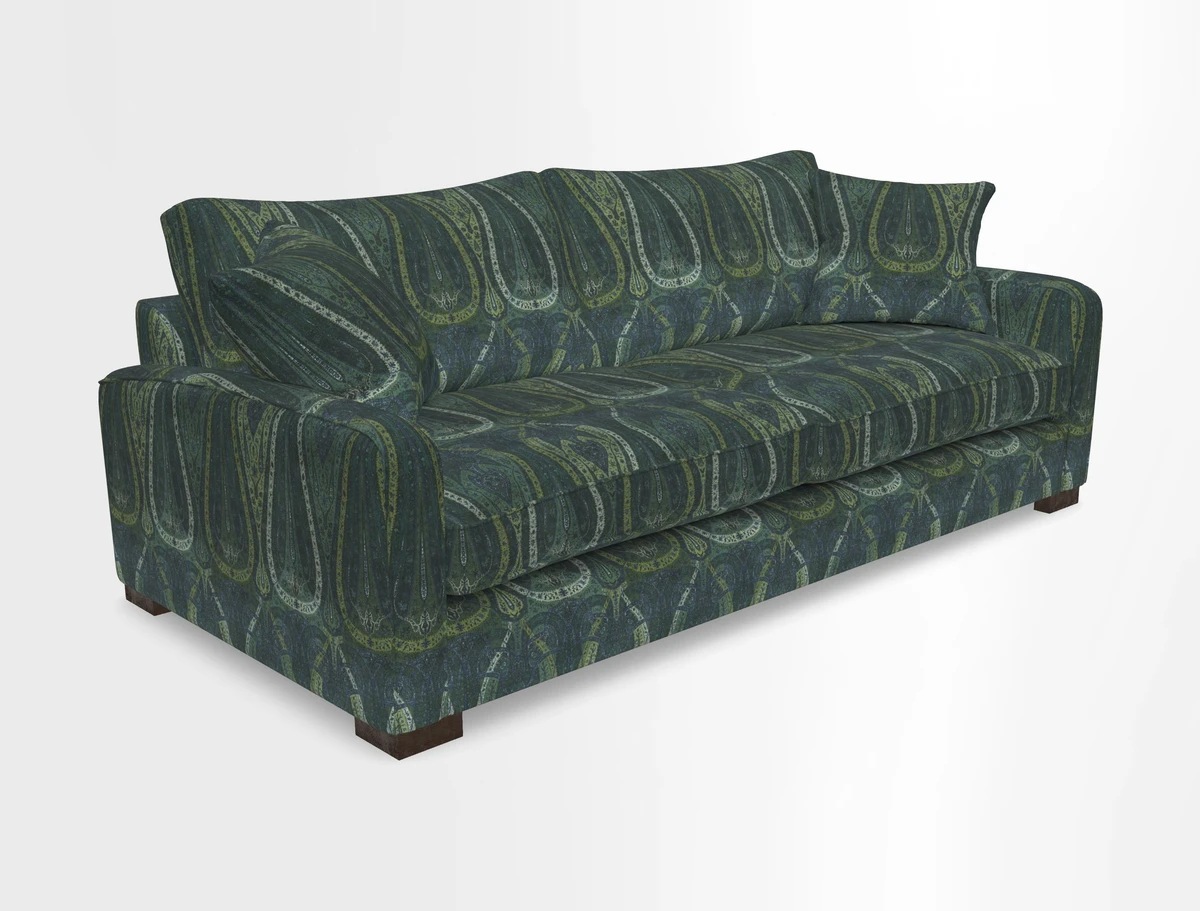 Brook Green 3 seater sofa in Warwick Boucle Andes