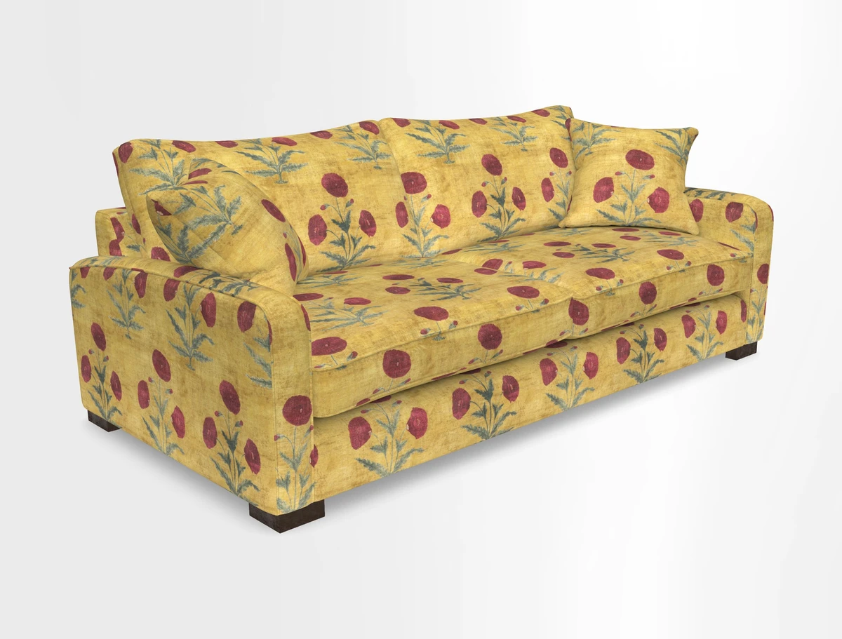 Brook Green 3 seater sofa in Warwick Boucle Andes