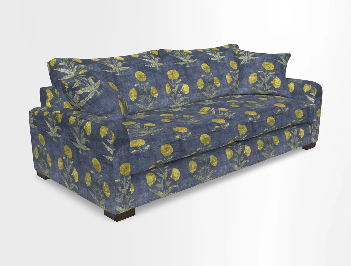 Brook Green 3 seater sofa in Warwick Boucle Andes