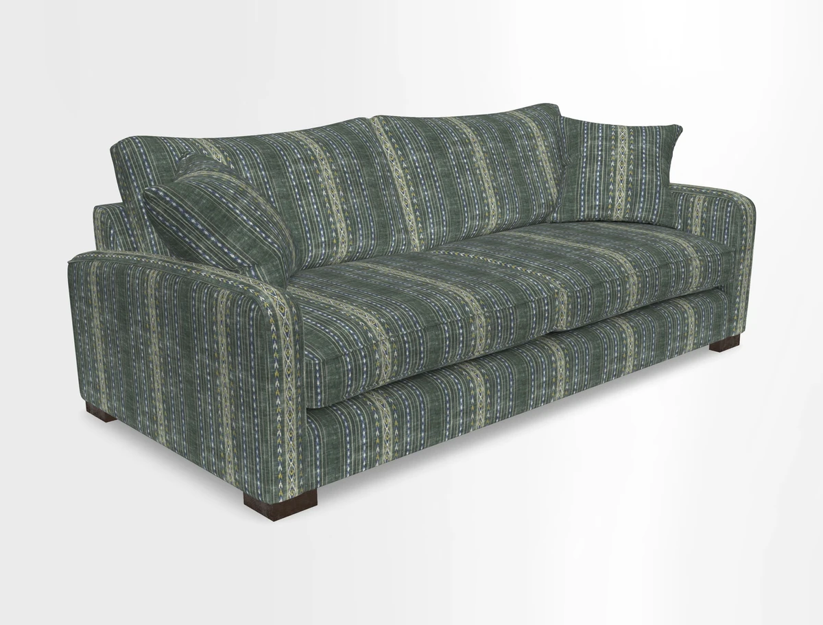 Brook Green 3 seater sofa in Warwick Boucle Andes