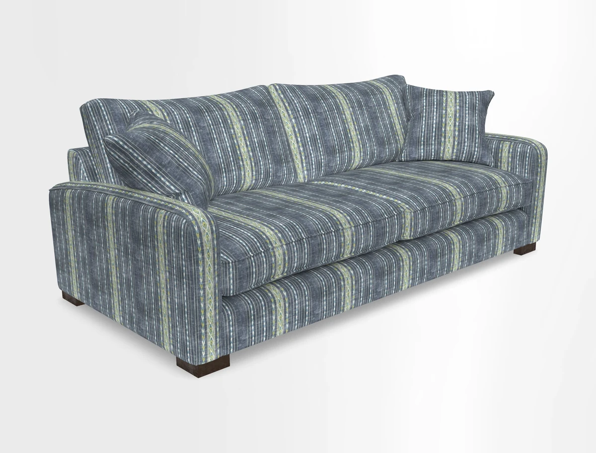 Brook Green 3 seater sofa in Warwick Boucle Andes