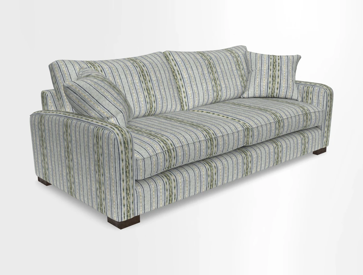 Brook Green 3 seater sofa in Warwick Boucle Andes