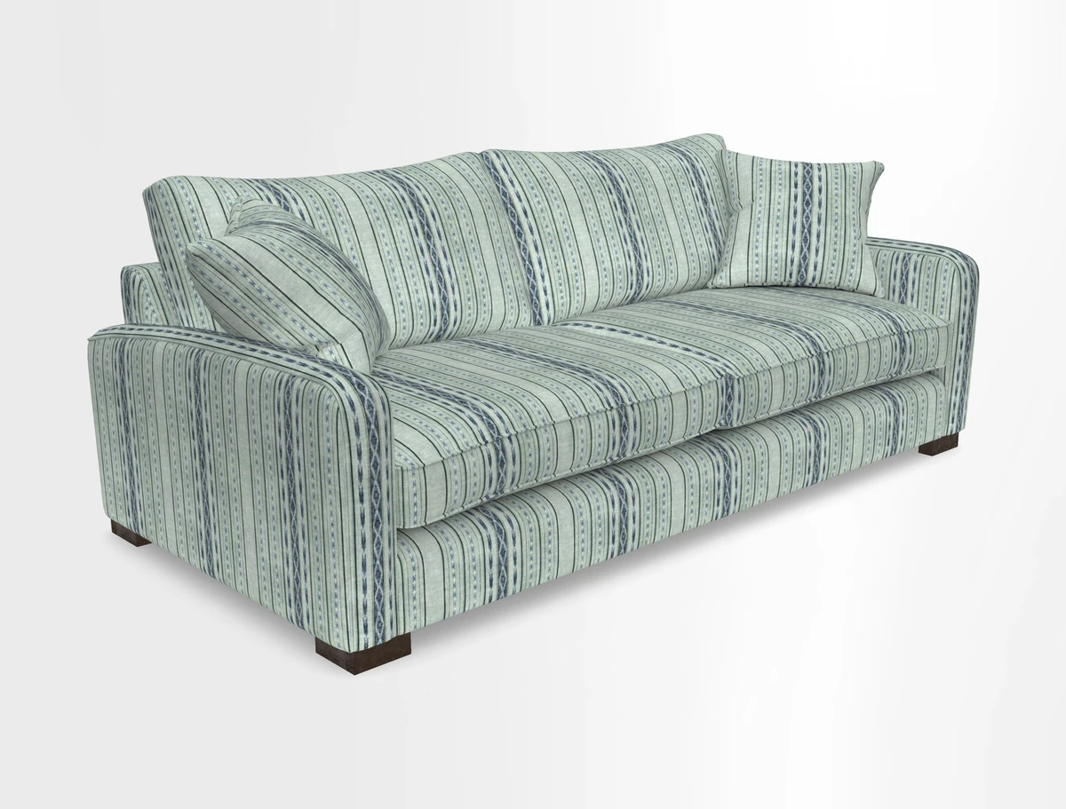 Brook Green 3 seater sofa in Warwick Boucle Andes