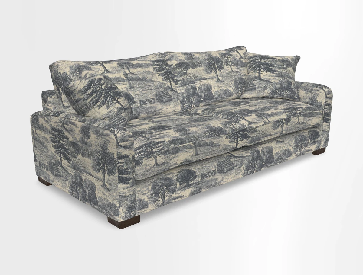 Brook Green 3 seater sofa in Warwick Boucle Andes