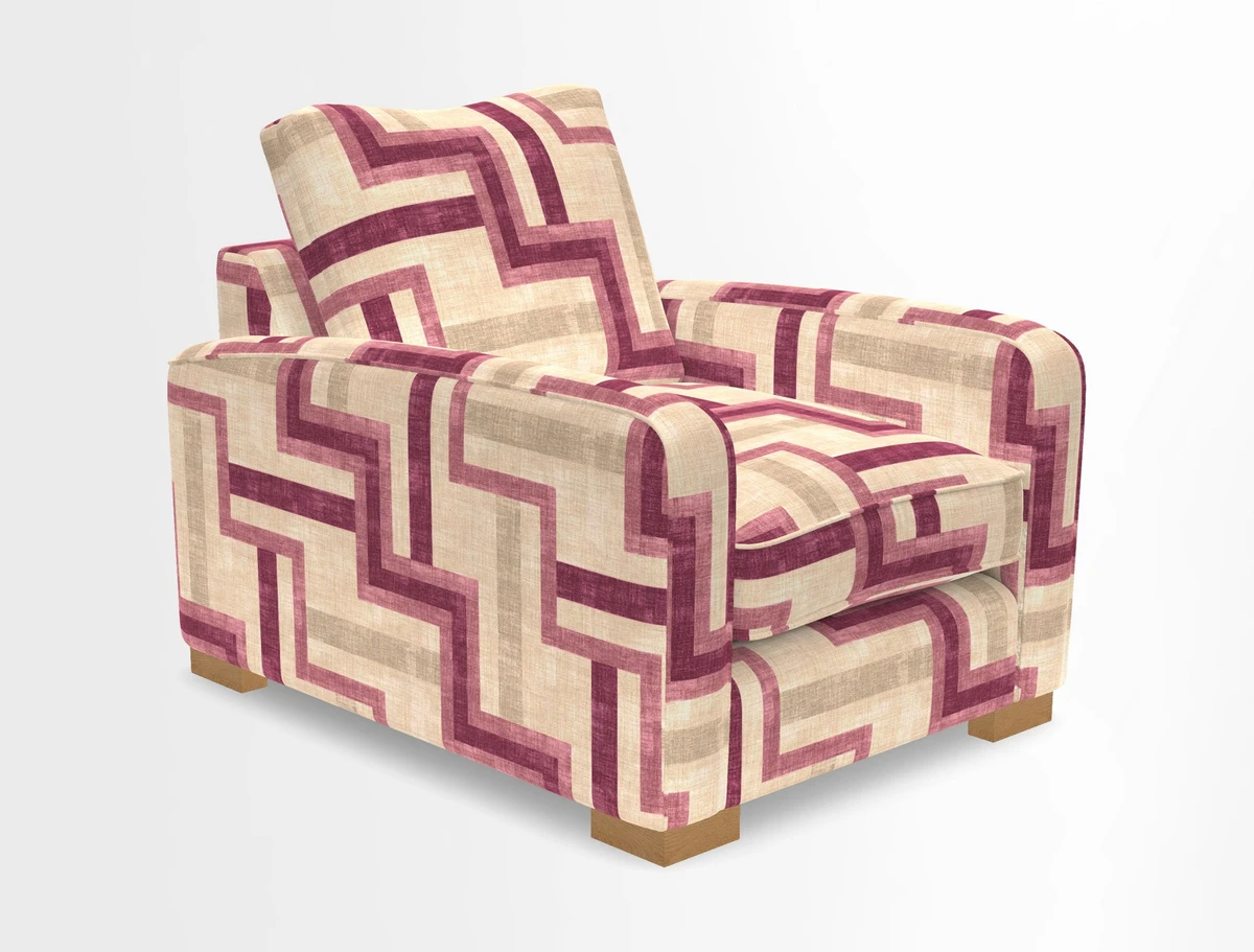 Brook Green chair in Two Tone Plain Biscuit