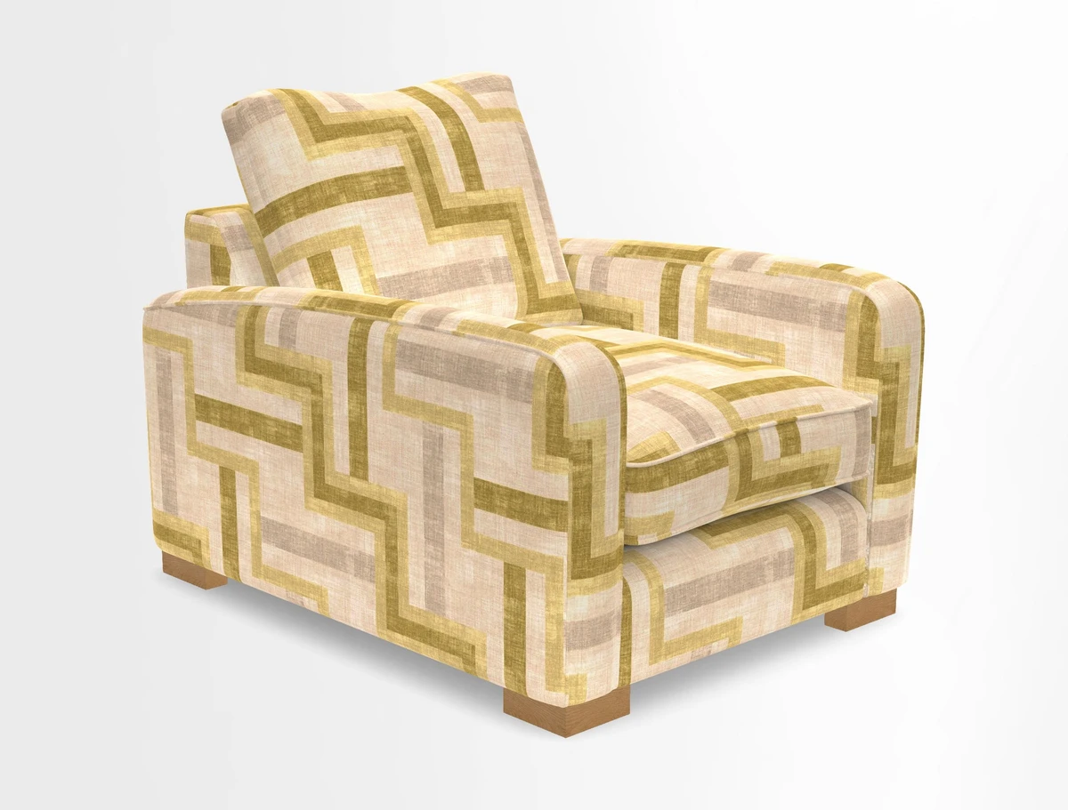 Brook Green chair in Two Tone Plain Biscuit