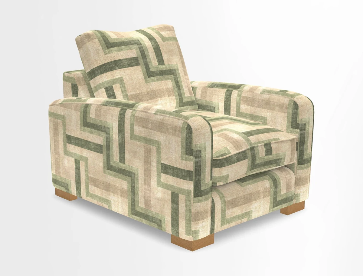 Brook Green chair in Two Tone Plain Biscuit