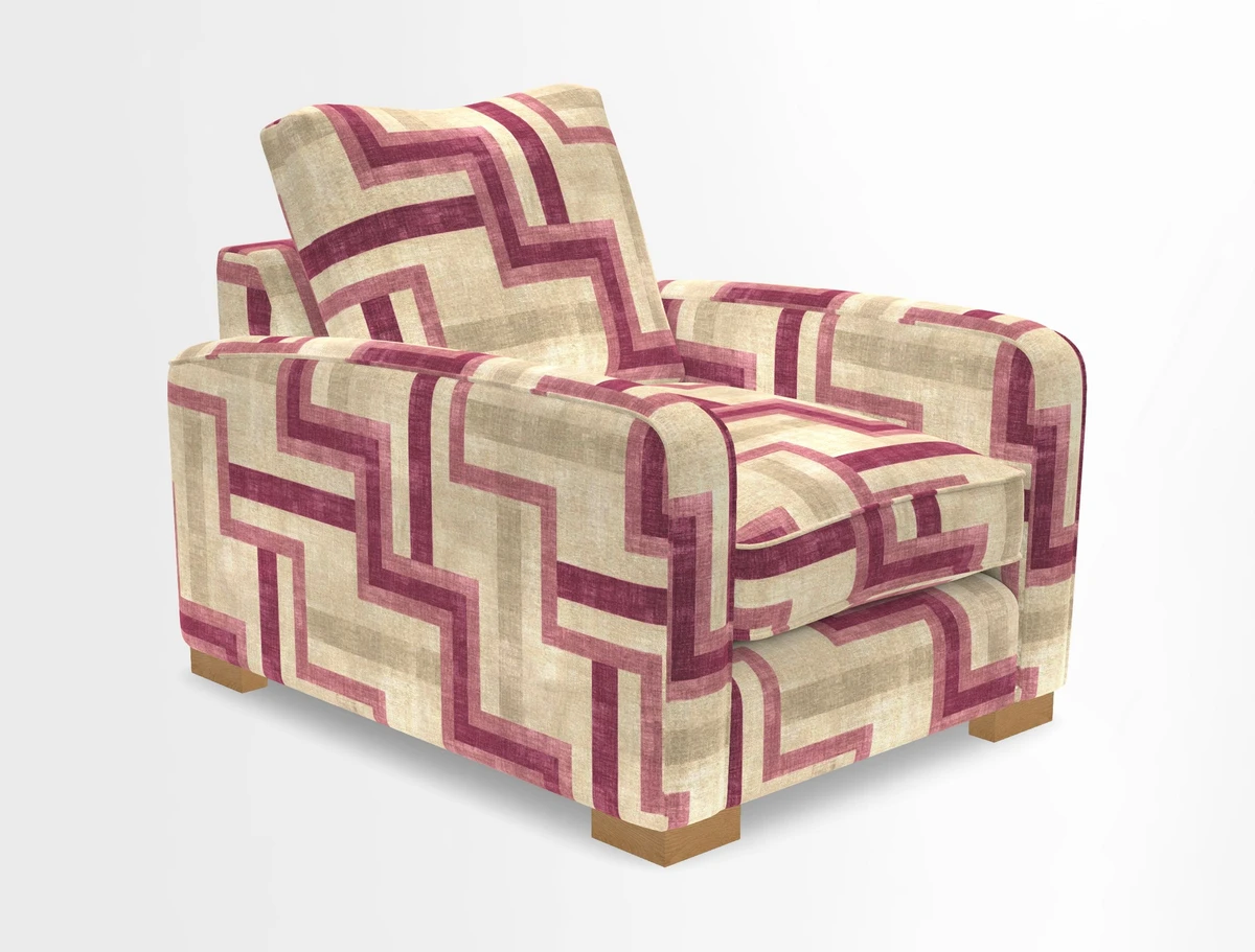 Brook Green chair in Two Tone Plain Biscuit