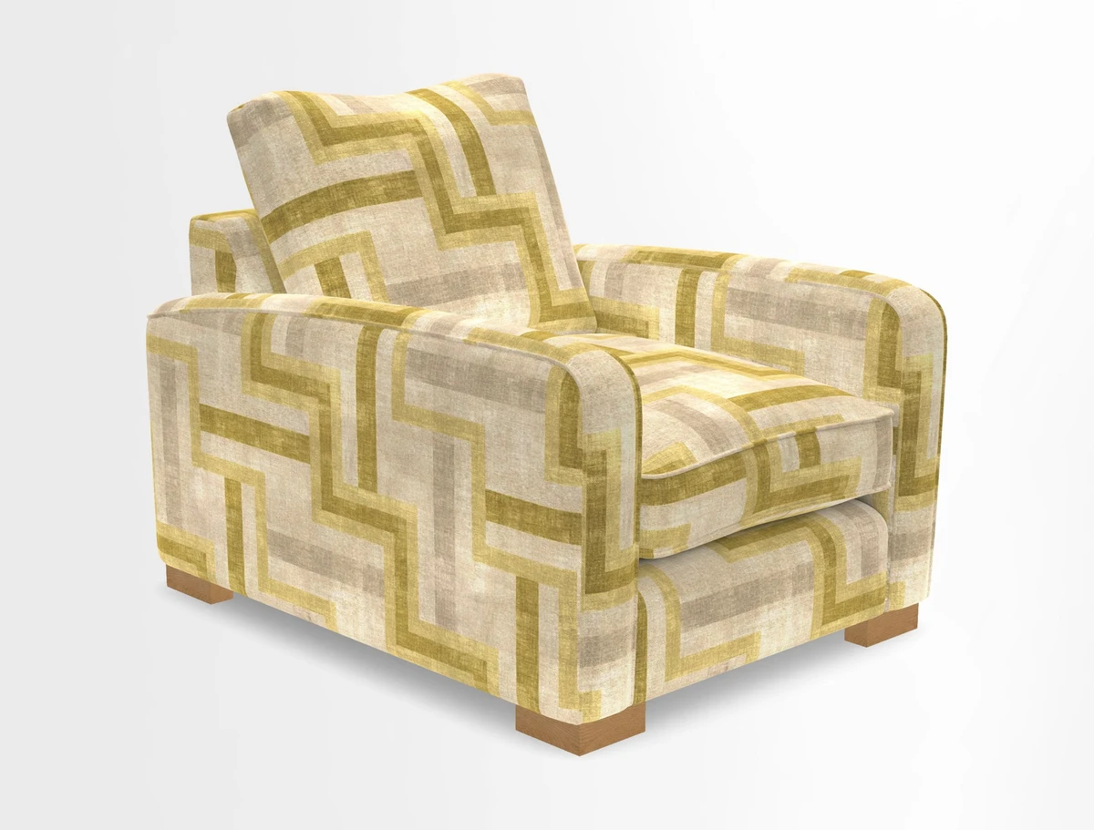 Brook Green chair in Two Tone Plain Biscuit
