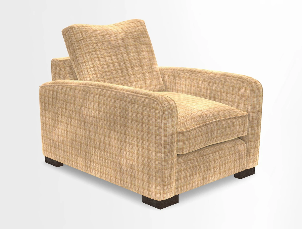 Brook Green chair in Two Tone Plain Biscuit