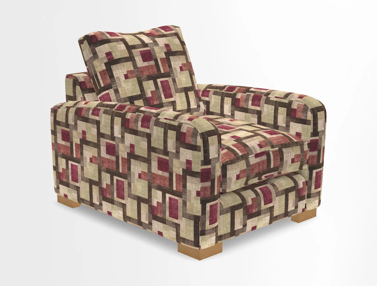 Brook Green chair in Two Tone Plain Biscuit