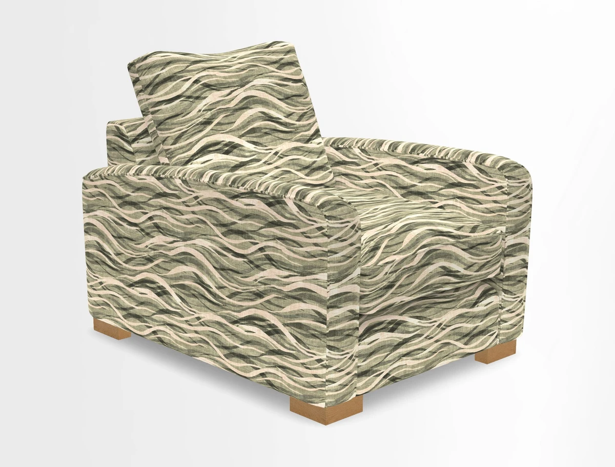 Brook Green chair in Two Tone Plain Biscuit