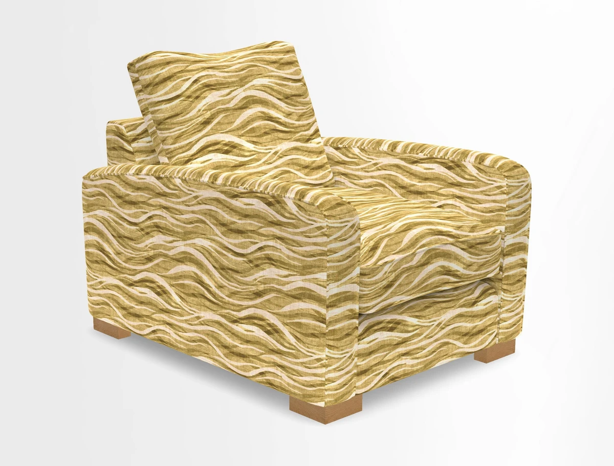 Brook Green chair in Two Tone Plain Biscuit