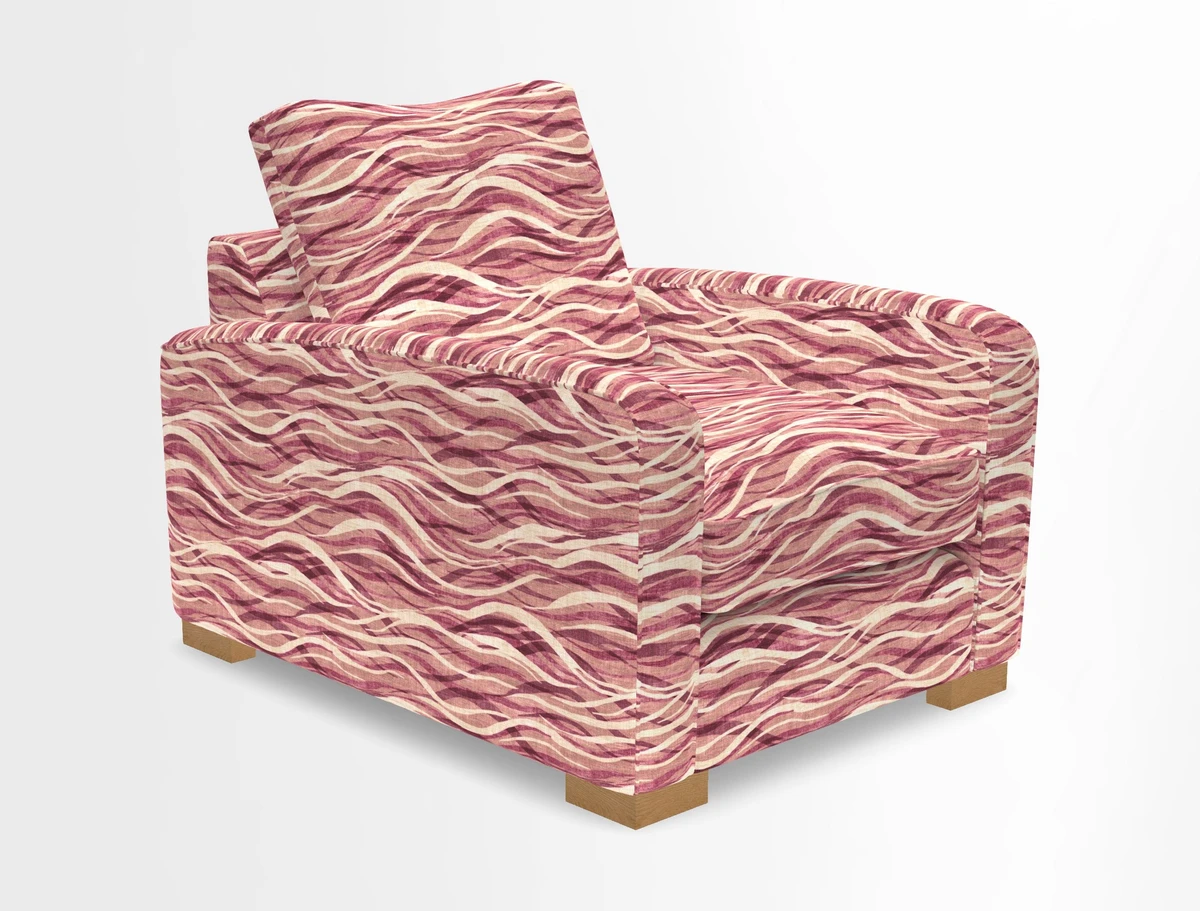 Brook Green chair in Two Tone Plain Biscuit