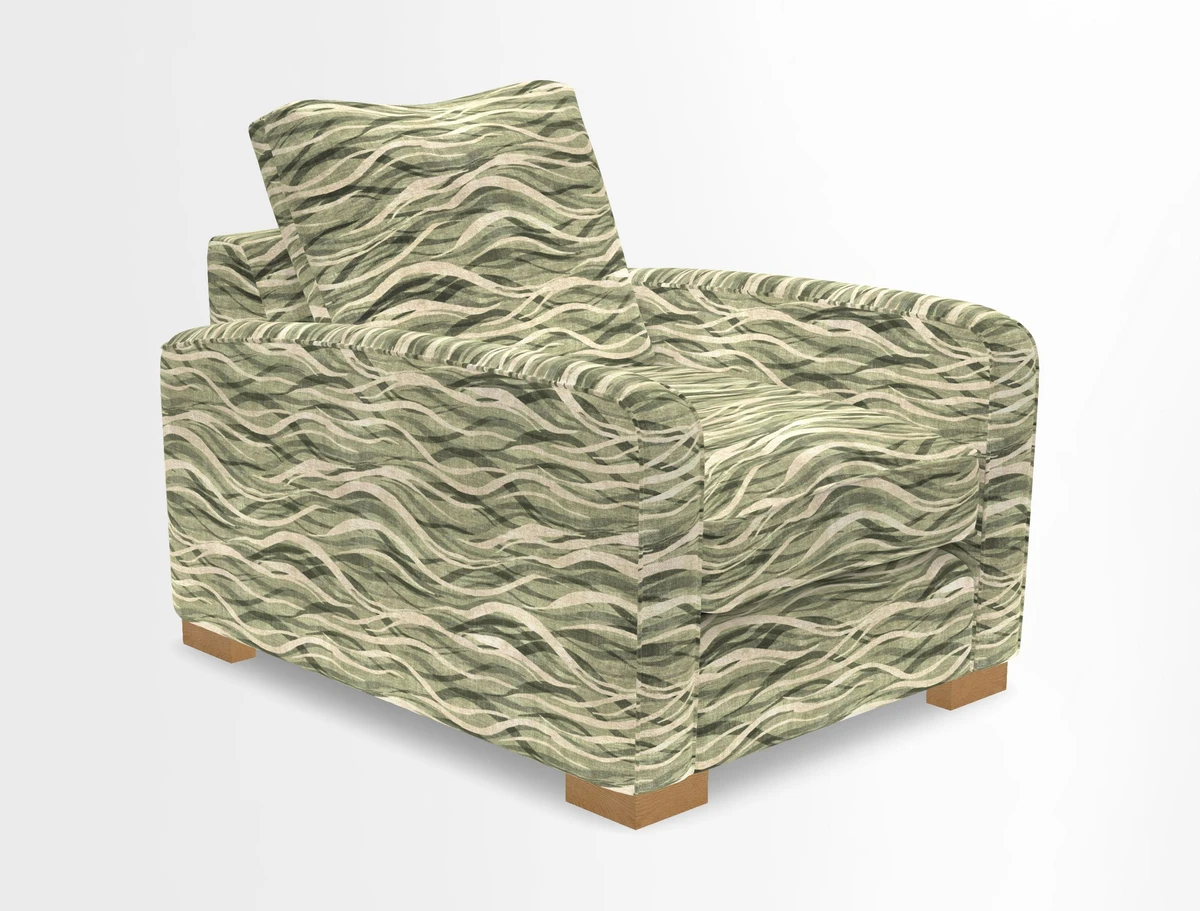 Brook Green chair in Two Tone Plain Biscuit