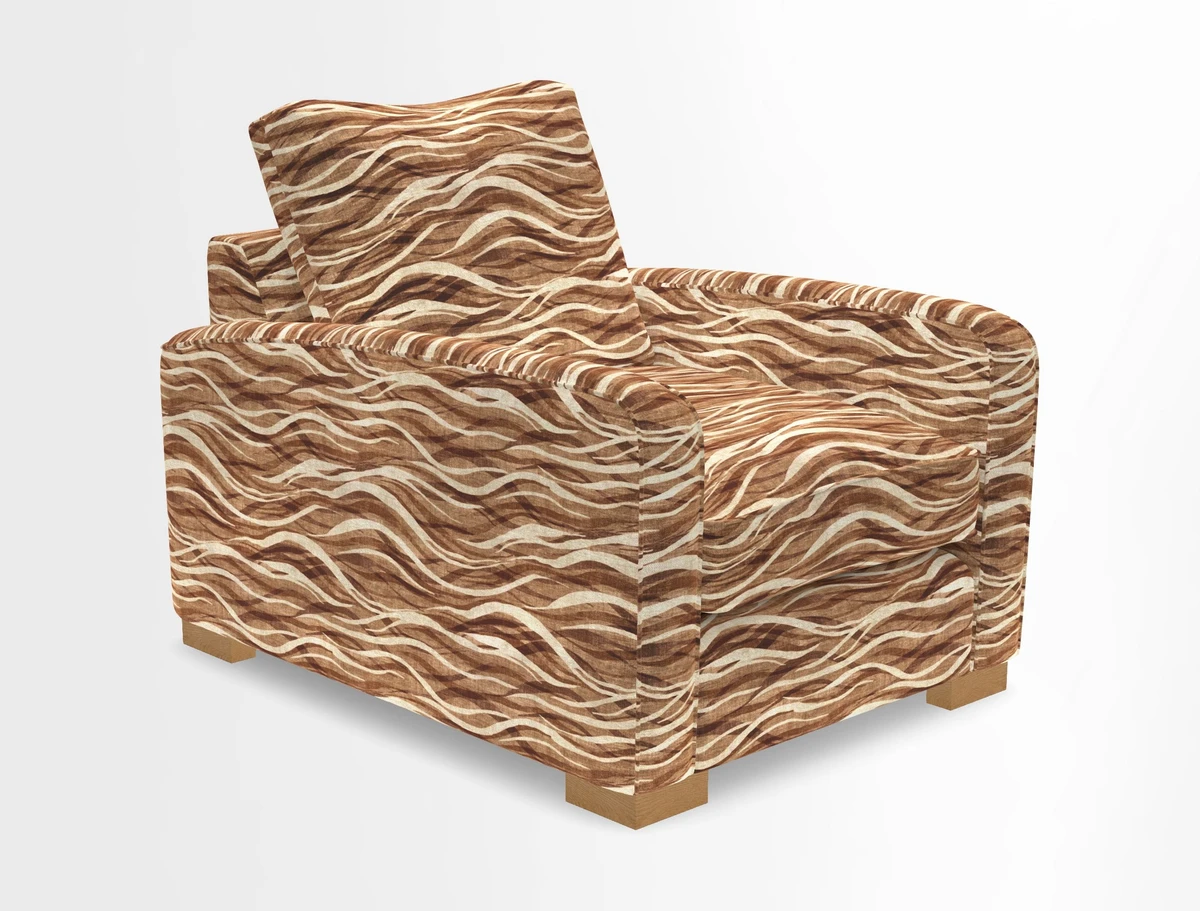 Brook Green chair in Two Tone Plain Biscuit