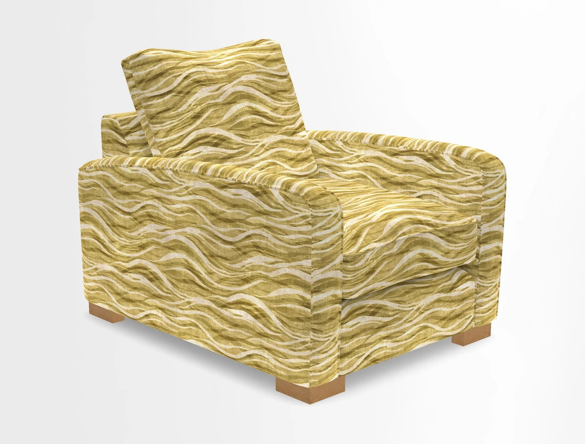 Brook Green chair in Two Tone Plain Biscuit