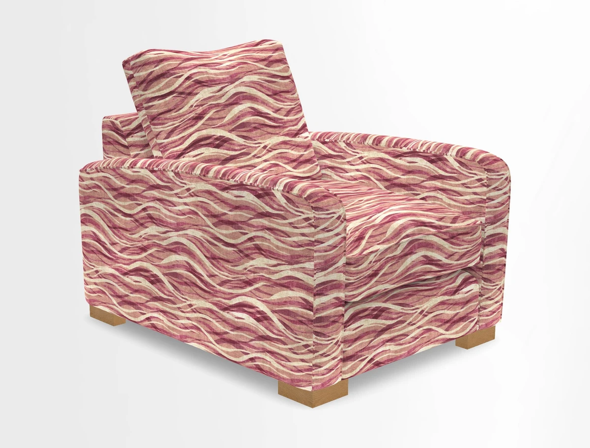 Brook Green chair in Two Tone Plain Biscuit