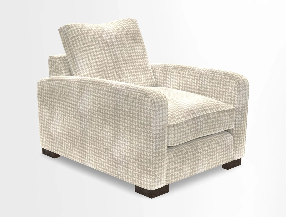 Brook Green chair in Two Tone Plain Biscuit