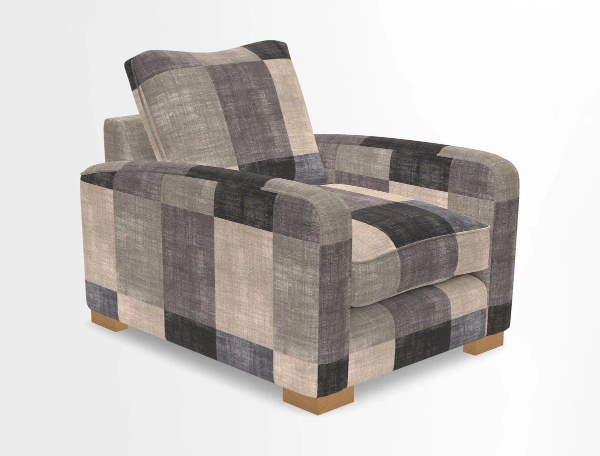 Brook Green chair in Two Tone Plain Biscuit