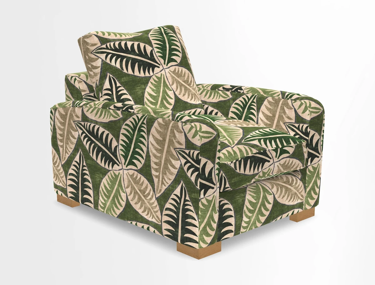 Brook Green chair in Two Tone Plain Biscuit