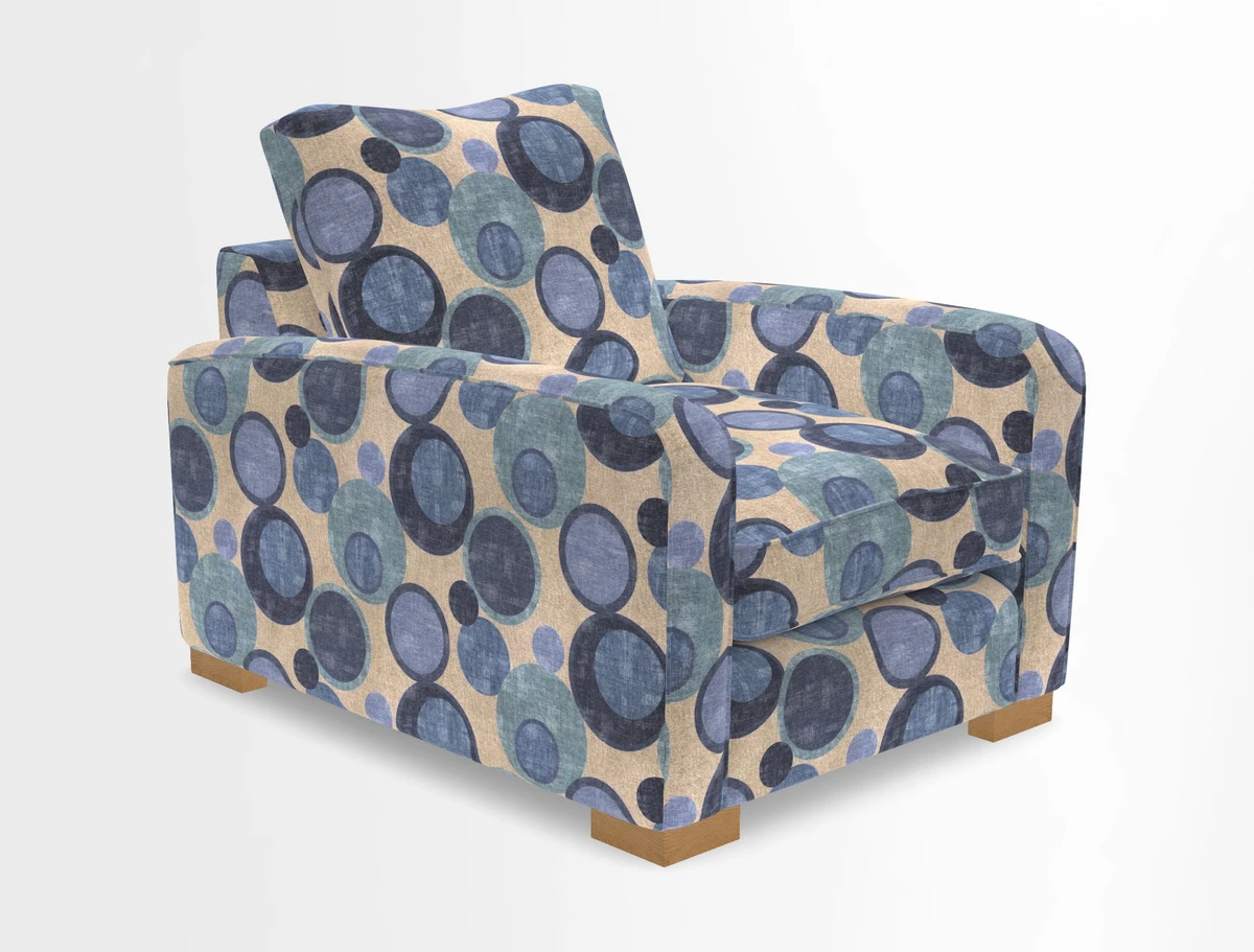Brook Green chair in Two Tone Plain Biscuit