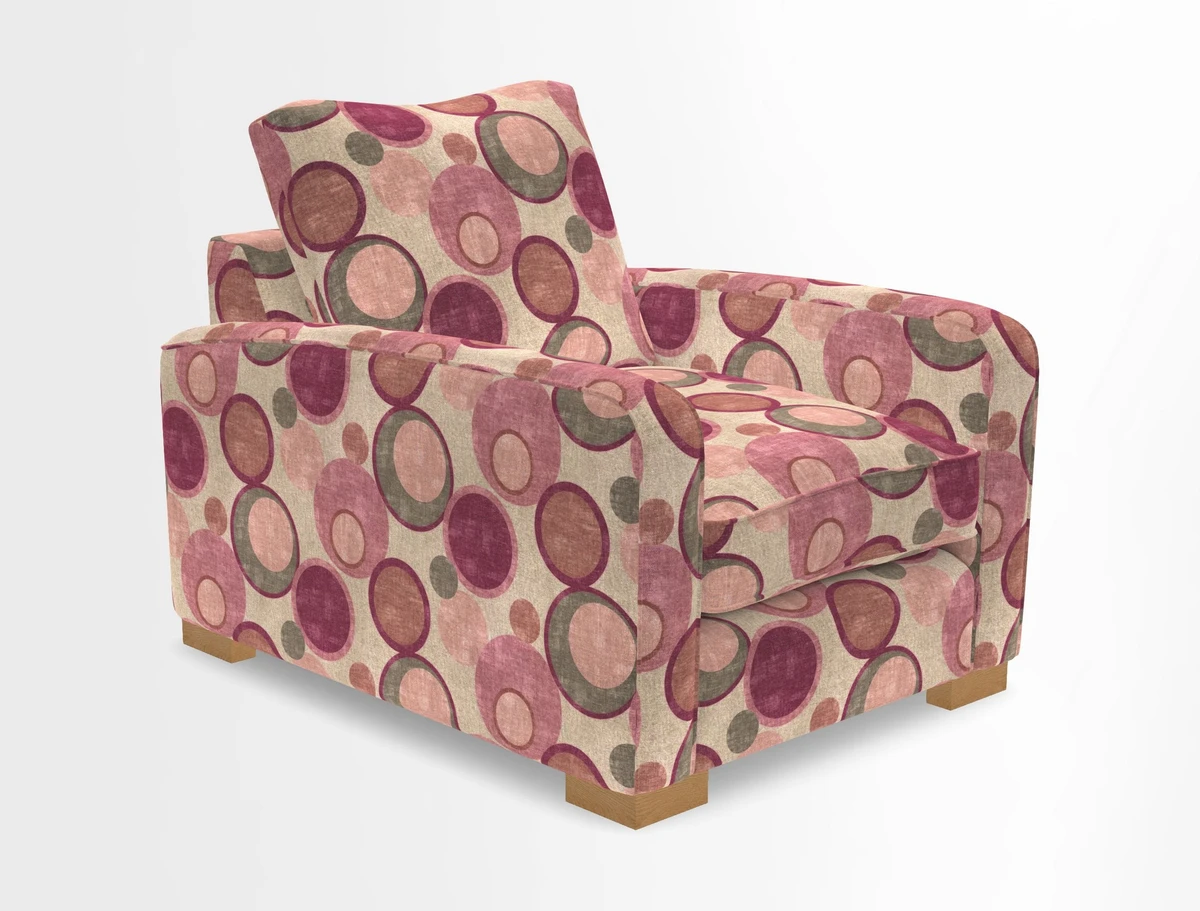 Brook Green chair in Two Tone Plain Biscuit