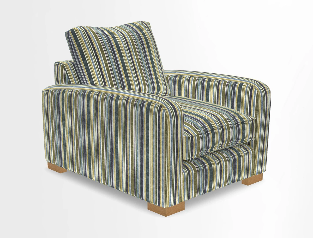 Brook Green chair in Two Tone Plain Biscuit
