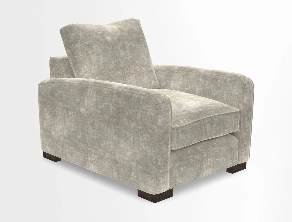 Brook Green chair in Two Tone Plain Biscuit