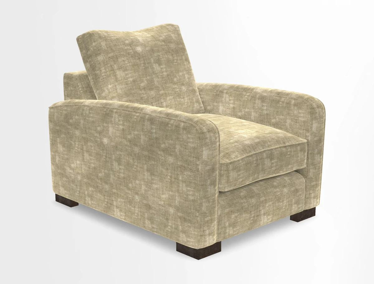 Brook Green chair in Two Tone Plain Biscuit