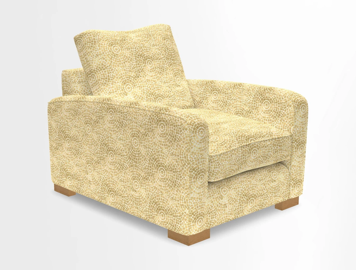 Brook Green chair in Two Tone Plain Biscuit
