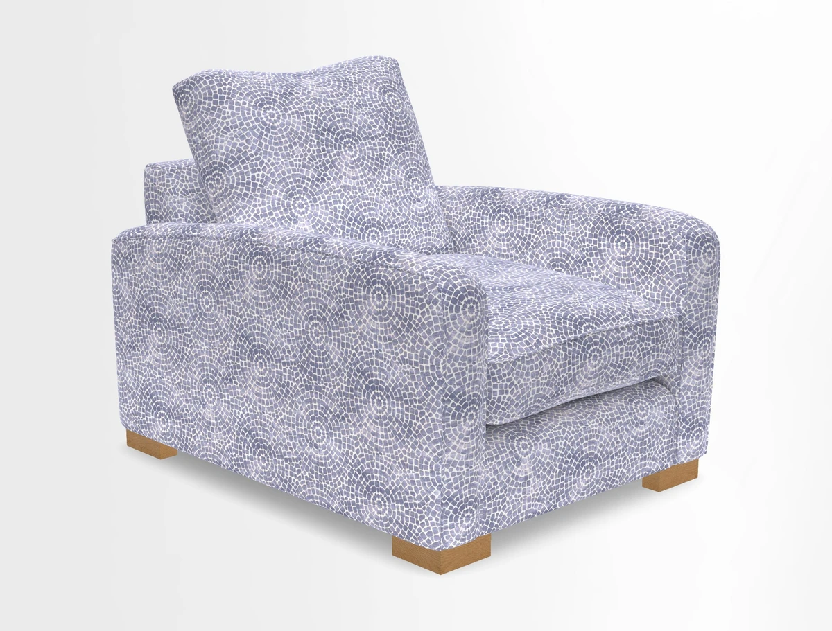 Brook Green chair in Two Tone Plain Biscuit