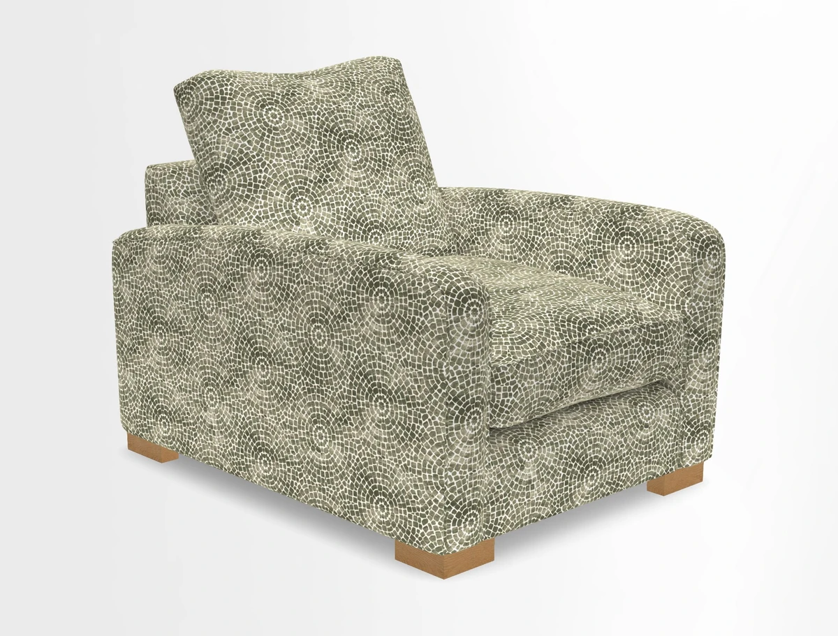Brook Green chair in Two Tone Plain Biscuit