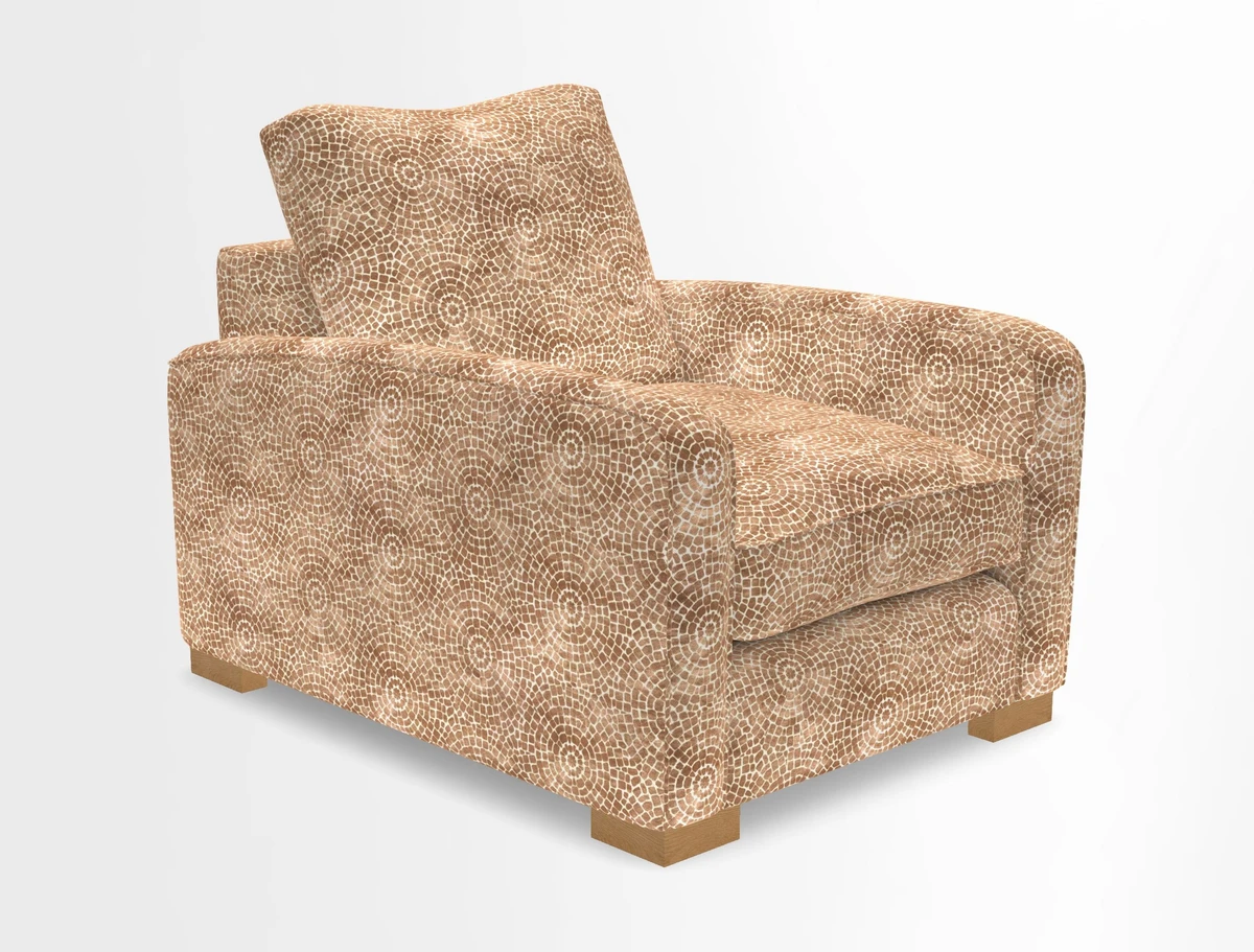 Brook Green chair in Two Tone Plain Biscuit