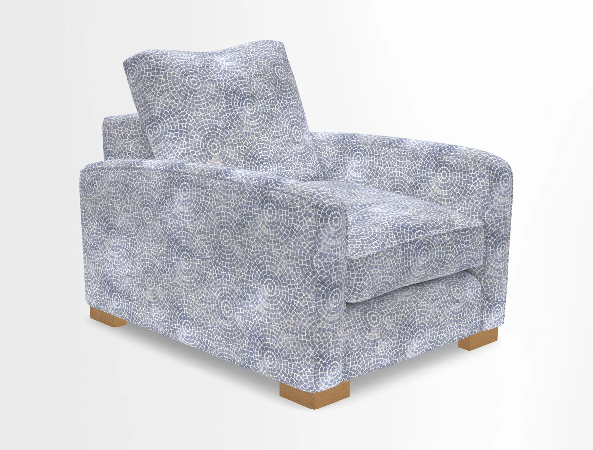 Brook Green chair in Two Tone Plain Biscuit