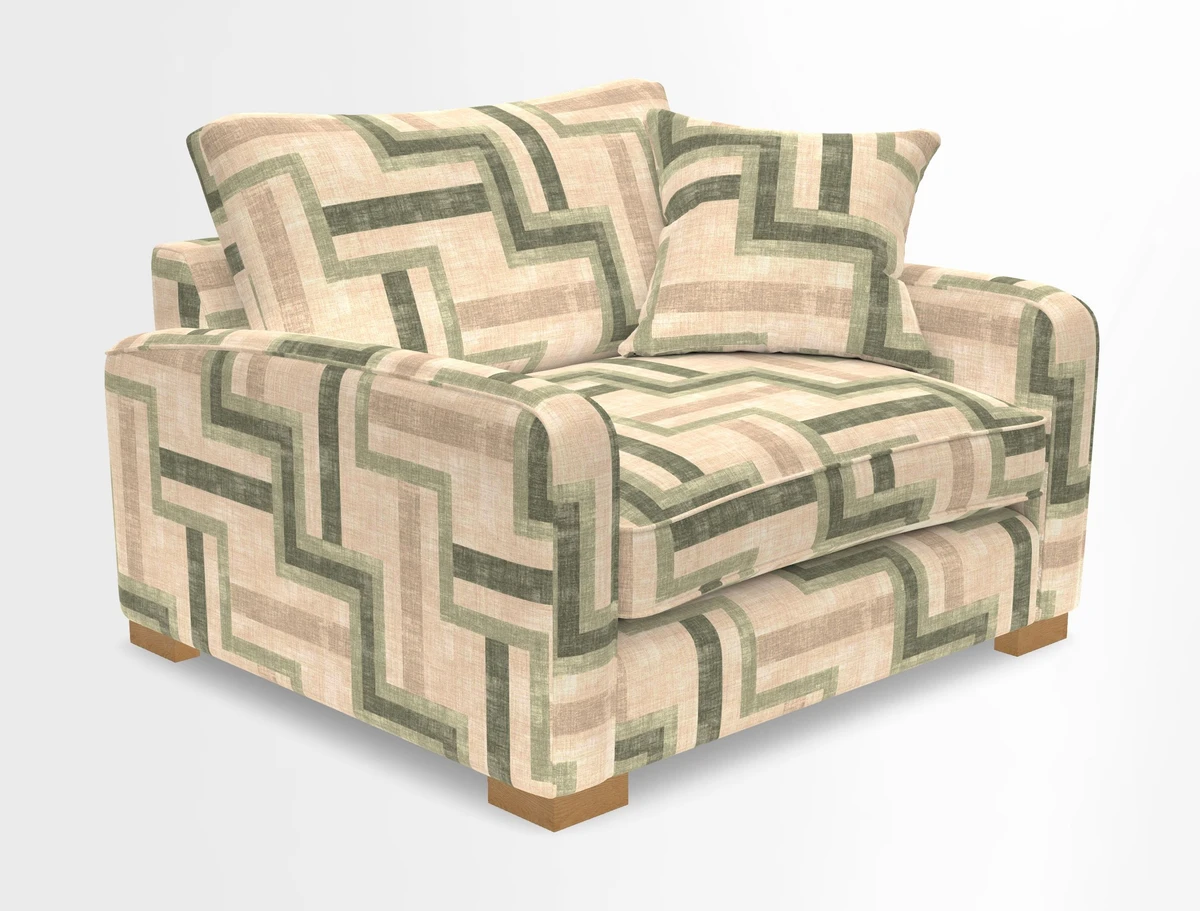 Brook Green snuggler in Two Tone Plain Biscuit