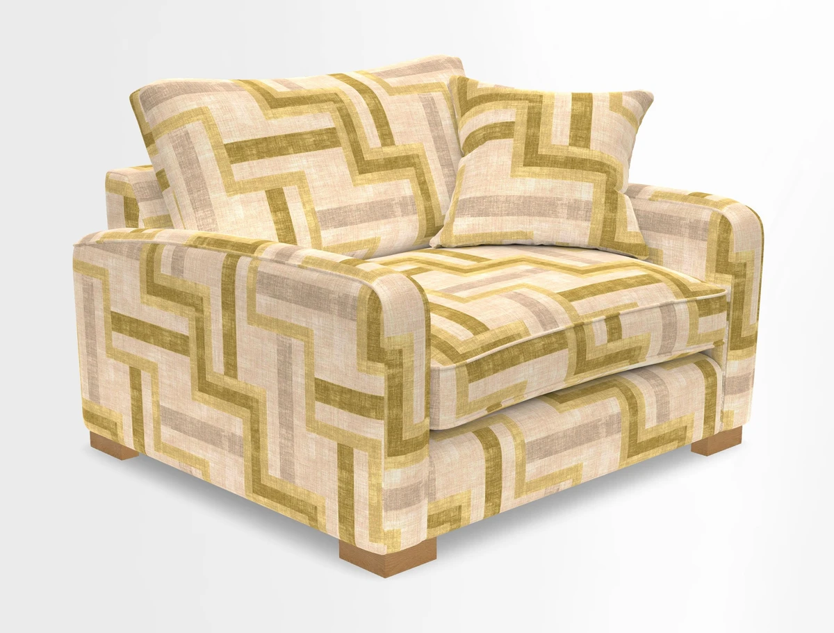 Brook Green snuggler in Two Tone Plain Biscuit