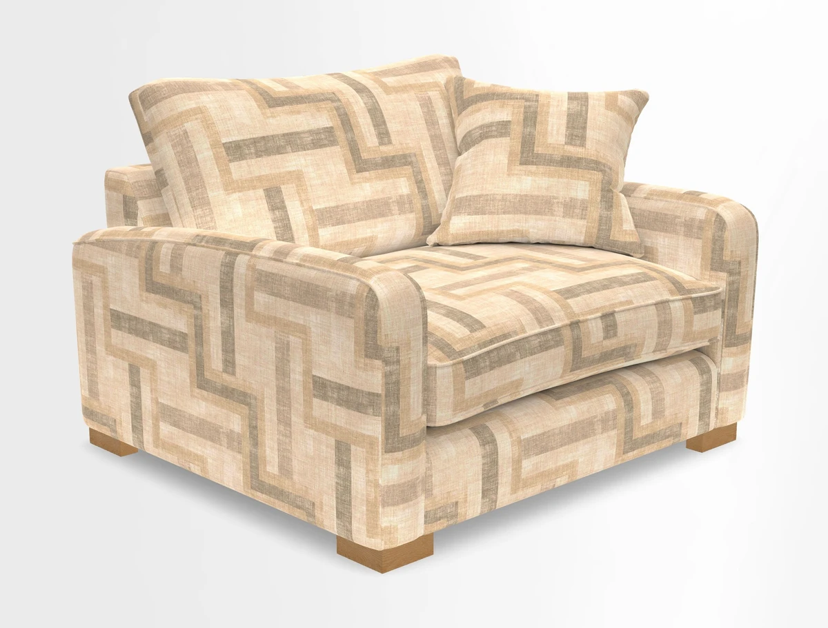 Brook Green snuggler in Two Tone Plain Biscuit