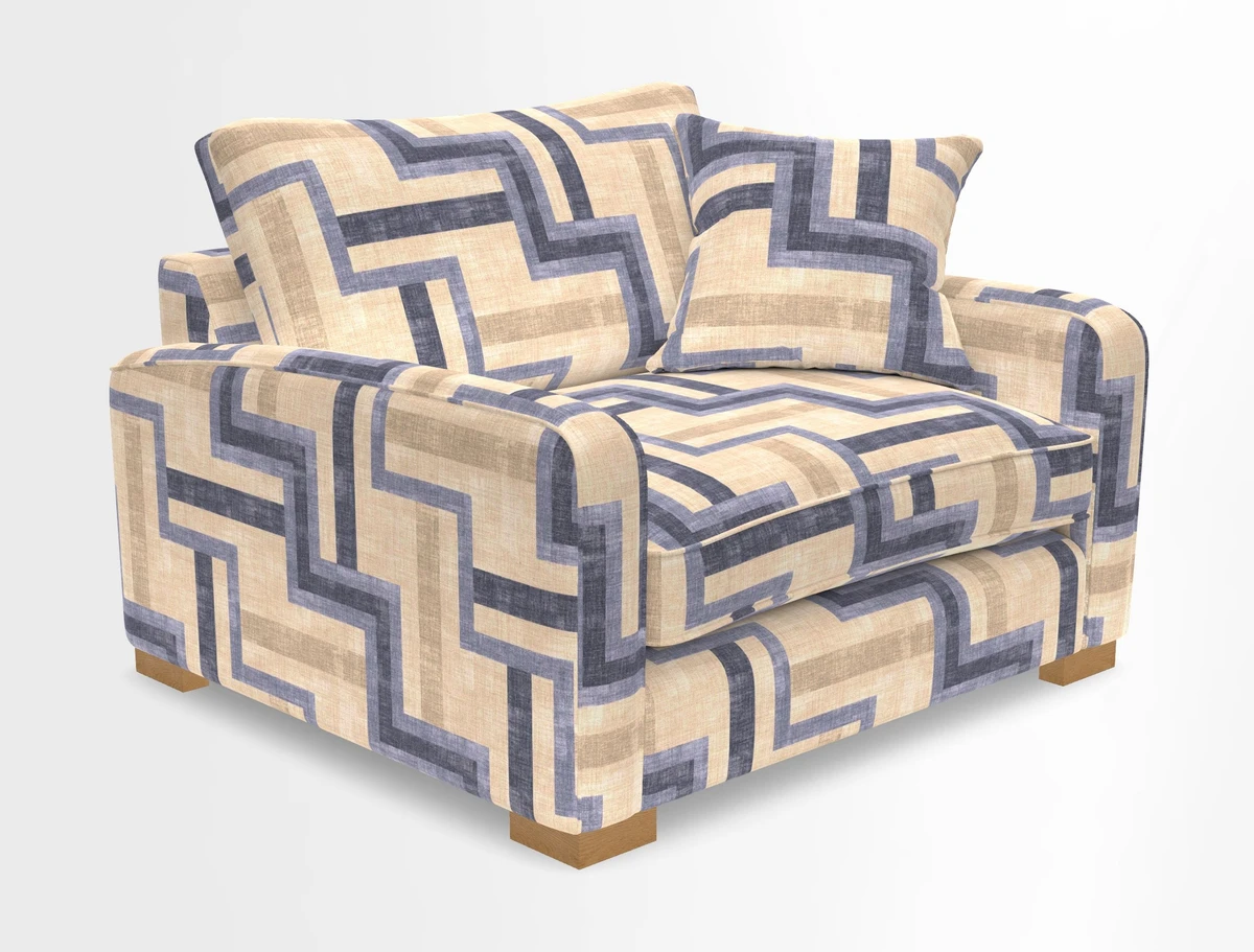 Brook Green snuggler in Two Tone Plain Biscuit