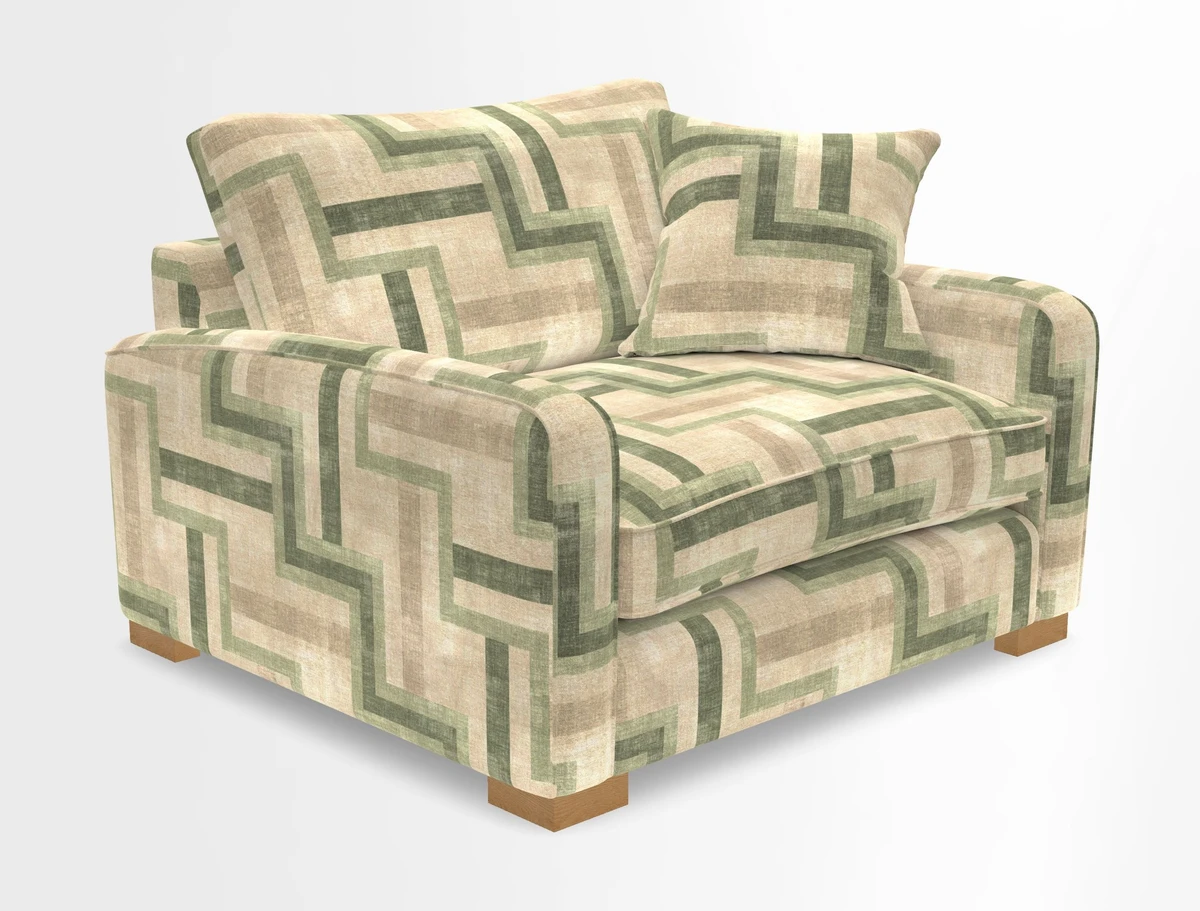 Brook Green snuggler in Two Tone Plain Biscuit
