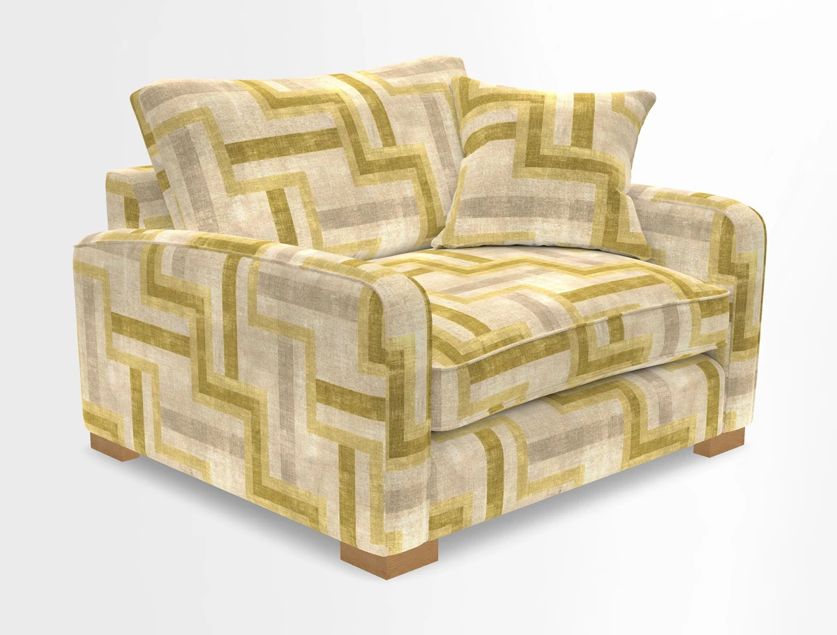 Brook Green snuggler in Two Tone Plain Biscuit