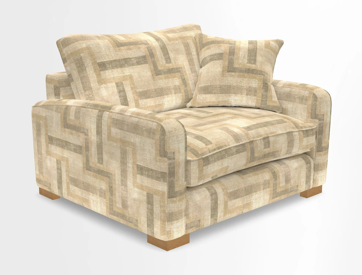 Brook Green snuggler in Two Tone Plain Biscuit