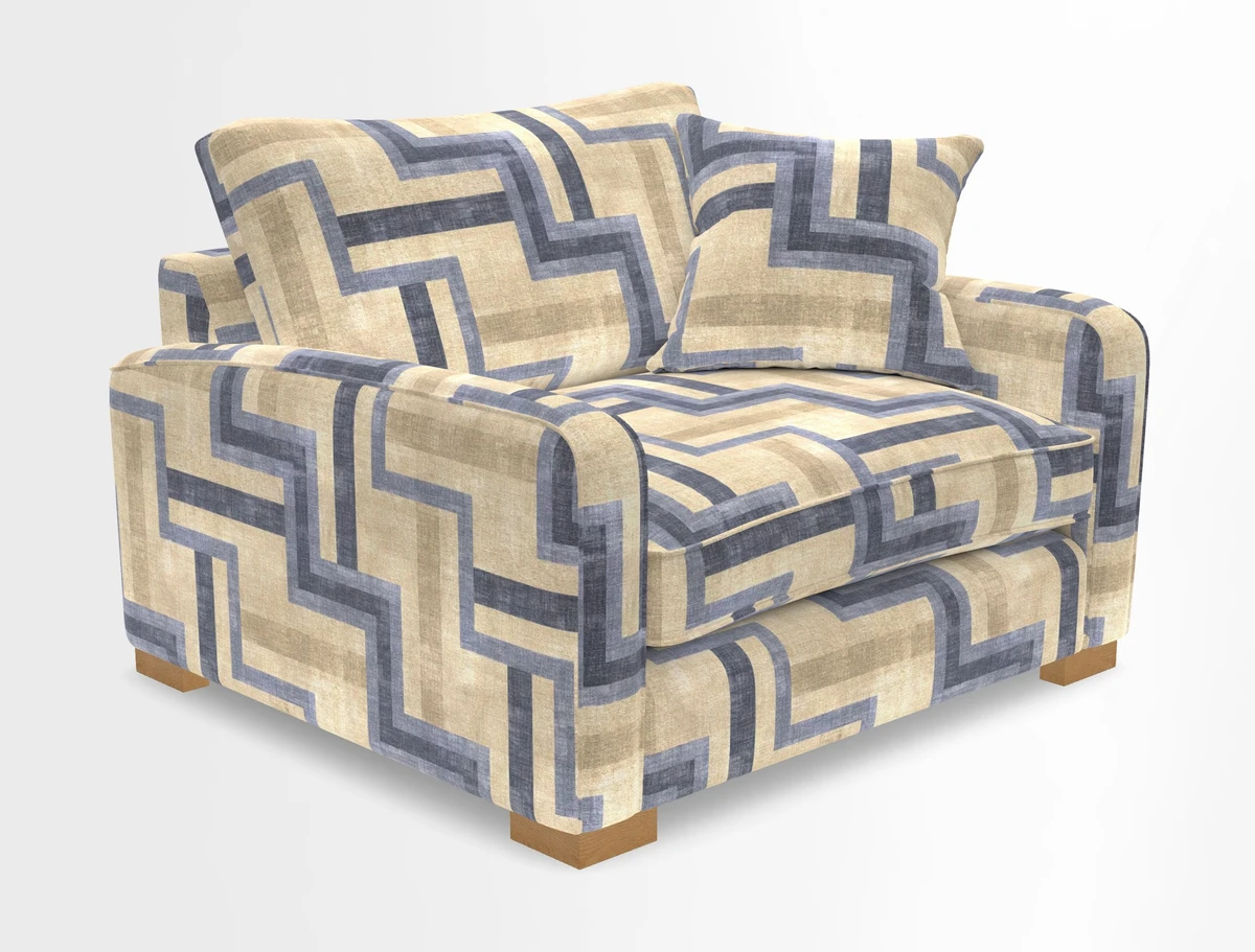 Brook Green snuggler in Two Tone Plain Biscuit