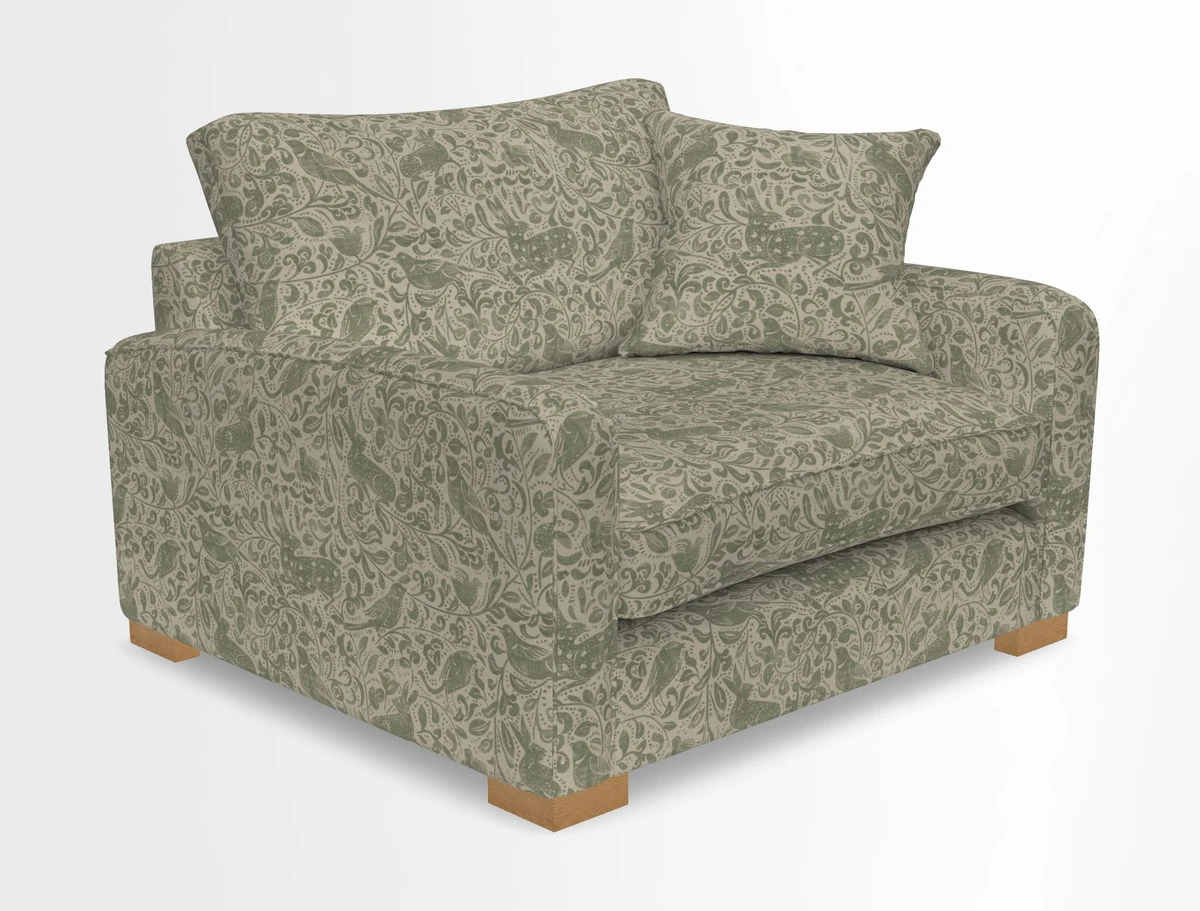 Brook Green snuggler in Two Tone Plain Biscuit