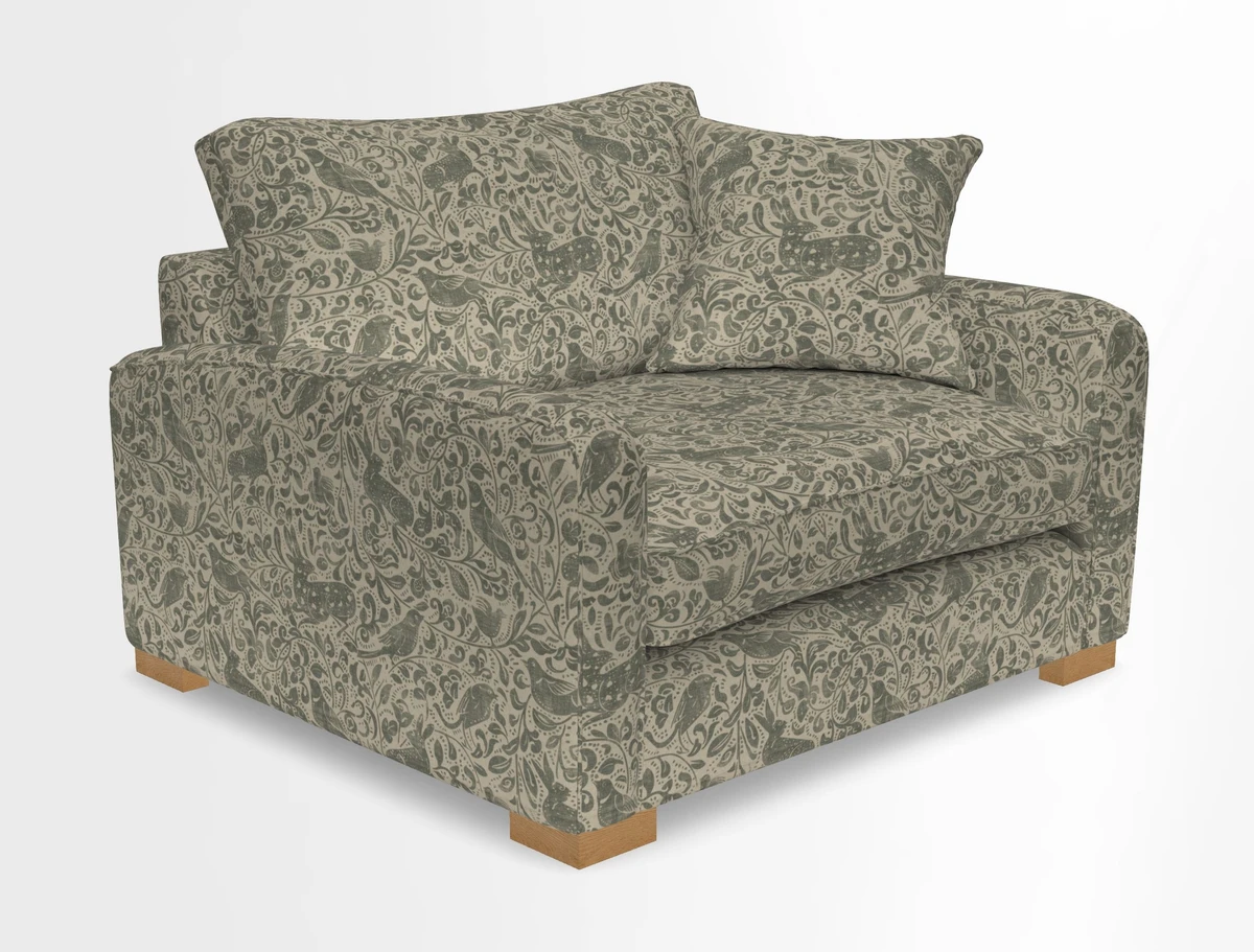 Brook Green snuggler in Two Tone Plain Biscuit