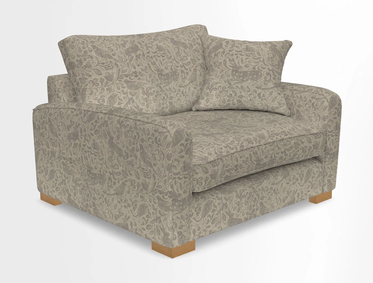 Brook Green snuggler in Two Tone Plain Biscuit