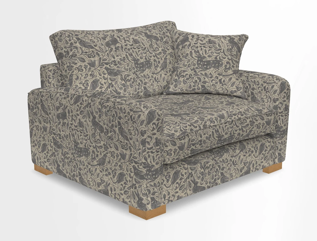 Brook Green snuggler in Two Tone Plain Biscuit