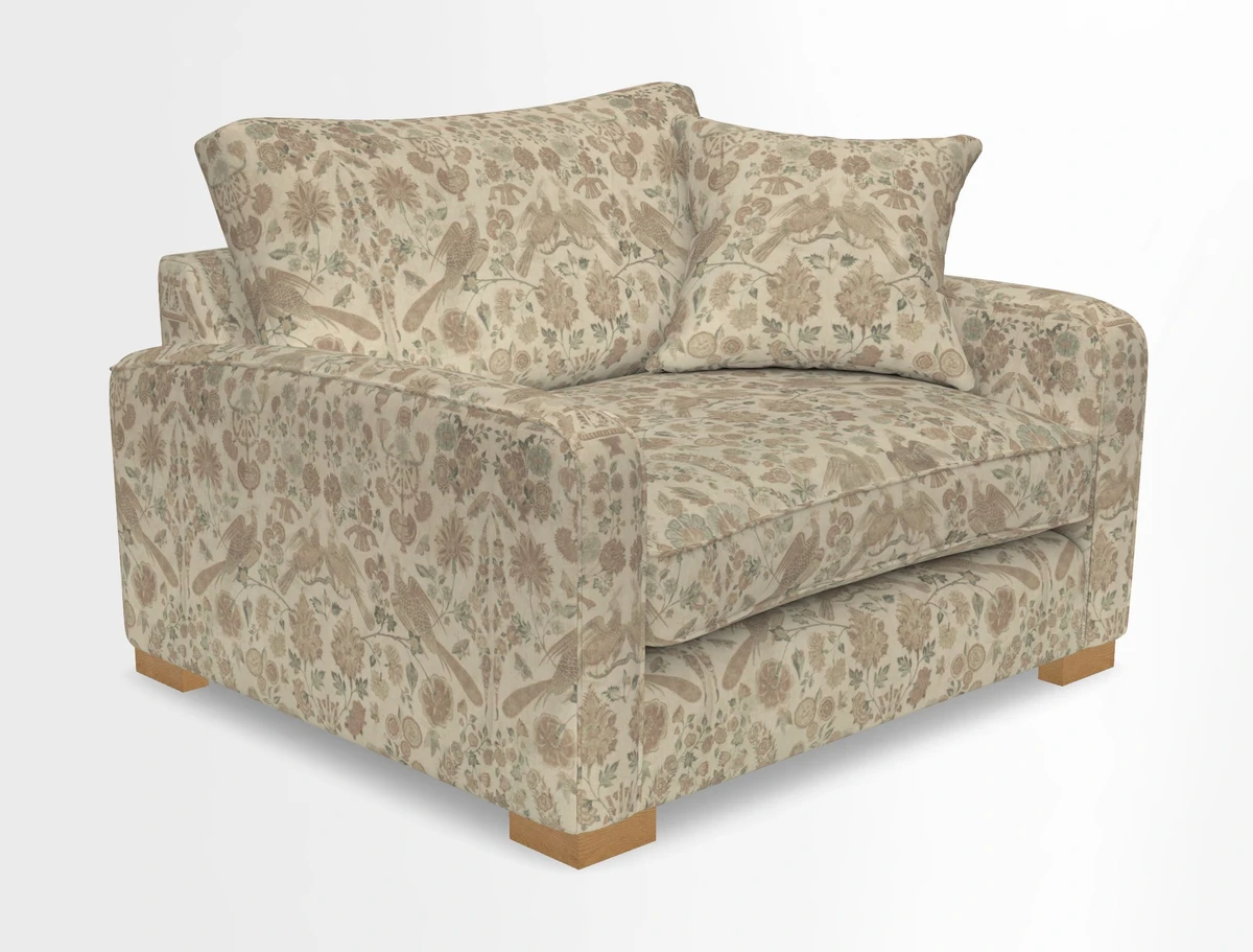 Brook Green snuggler in Two Tone Plain Biscuit