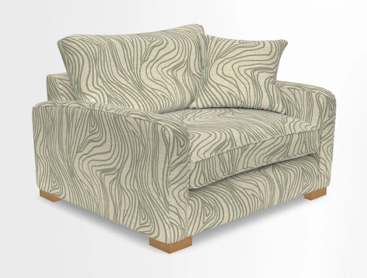 Brook Green snuggler in Two Tone Plain Biscuit
